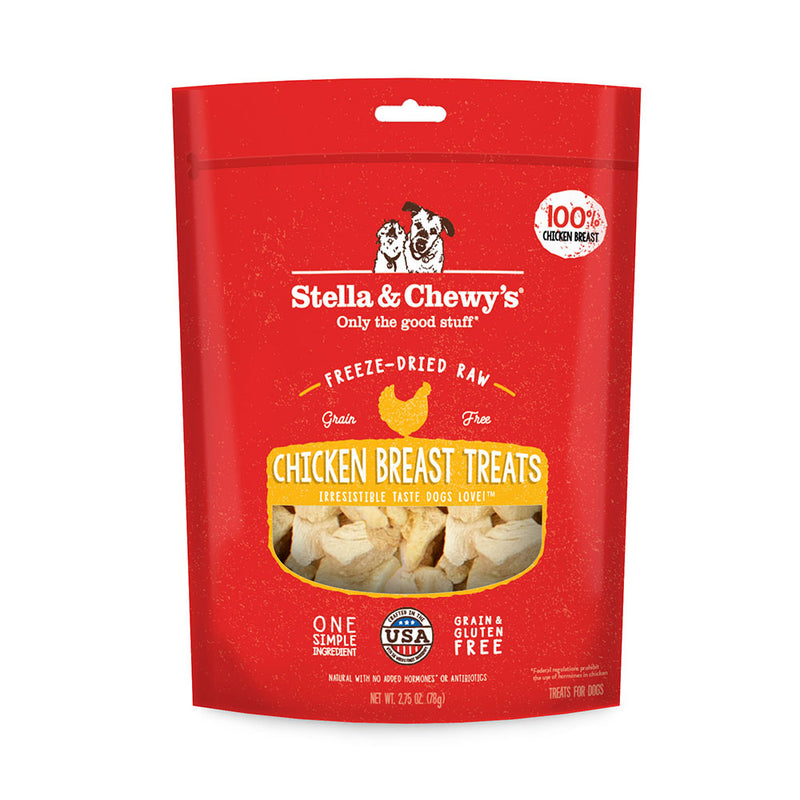 Stella & Chewy's Dog Freeze-Dried Raw Single Ingredient - Chicken Breast Treats 85g