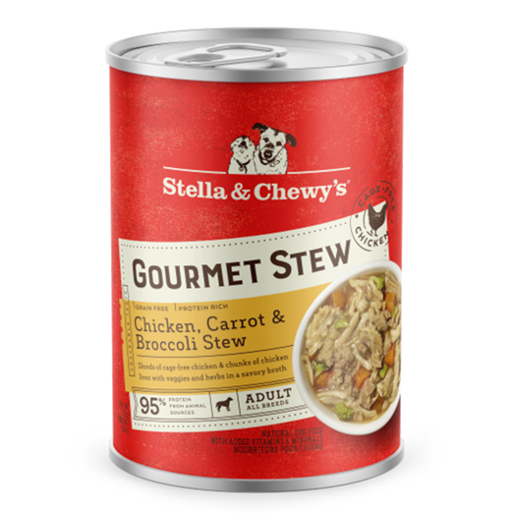 Stella Chewy s Dog Gourmet Stew Chicken Carrot Broccoli Stew 12.5