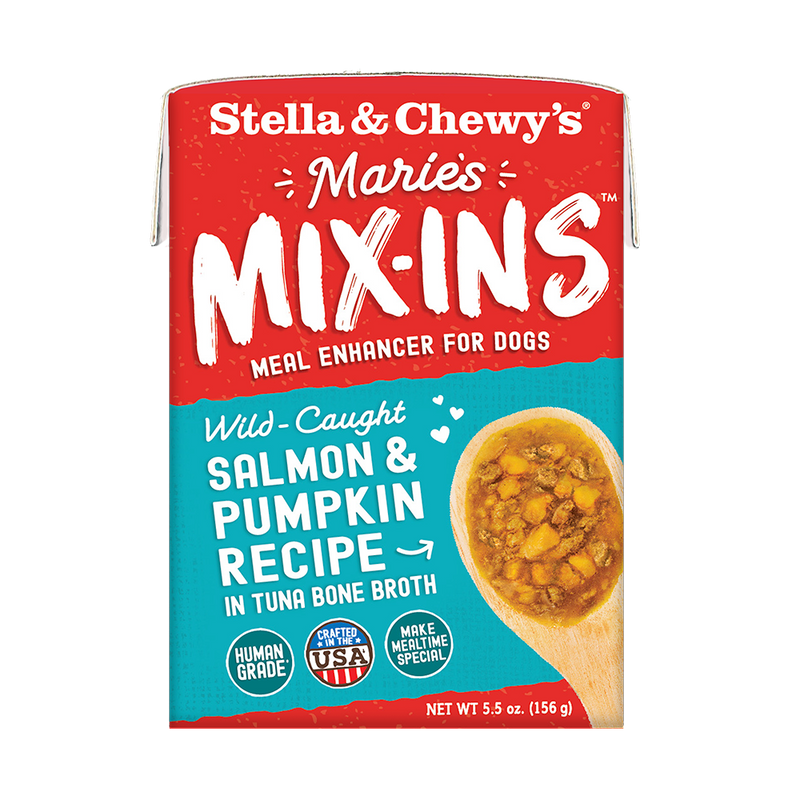 Stella & Chewy's Dog Marie's Mix-Ins Meal Enhancer - Wild-Caught Salmon & Pumpkin 5.5oz