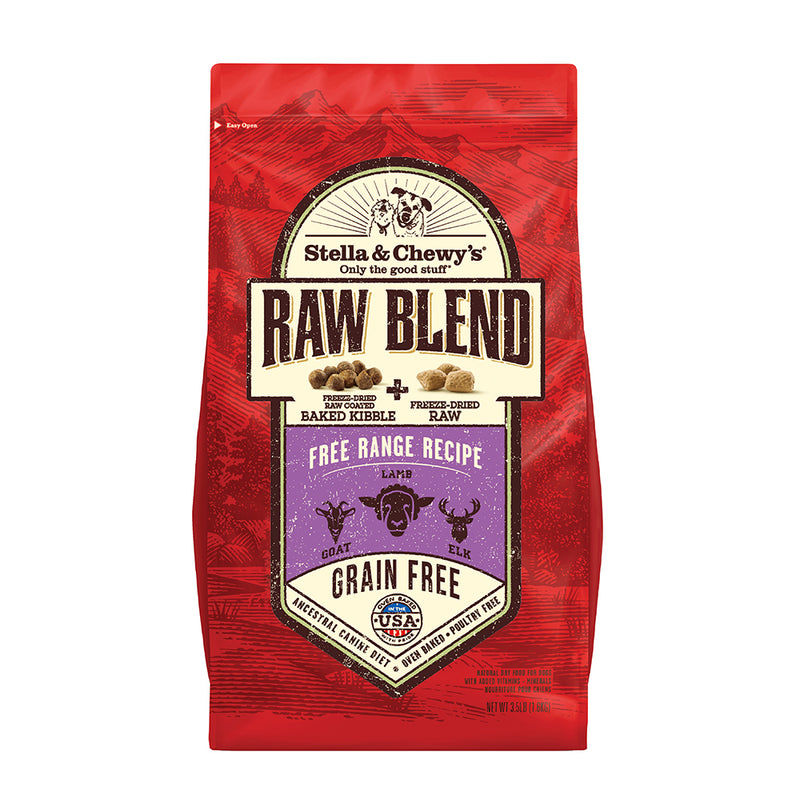 Stella Chewy s Dog Raw Blend Free Range Recipe Goat Lamb Elk 3