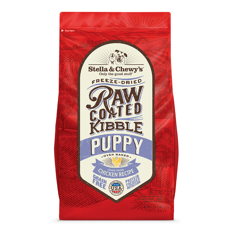 Stella & Chewy's Dog Raw Coated Kibble - Puppy Chicken 3.5lb