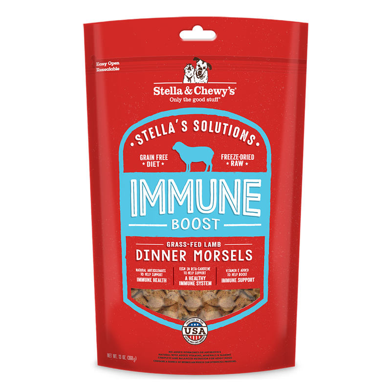 Stella & Chewy's Dog Stella's Solutions Immune Boost - Grass-Fed Lamb 13oz