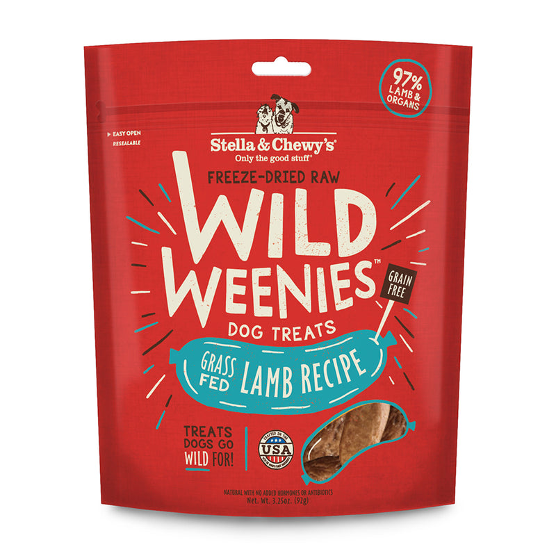 Stella & Chewy's Dog Treat - Wild Weenies Lamb Recipe 3.25oz