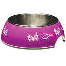 Catit Style 2-in-1 Cat Bowl Large 160ml - Purple Swirl