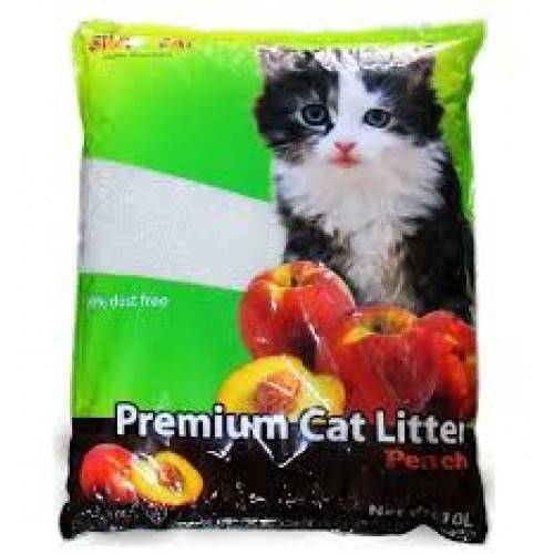 Sumo Cat Premium Cat Litter - Peach 10L