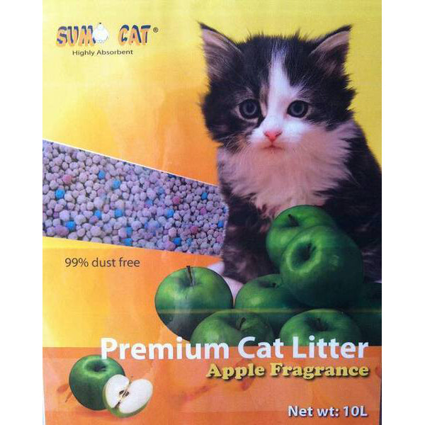 Sumo Cat Premium Cat Litter - Apple 10L