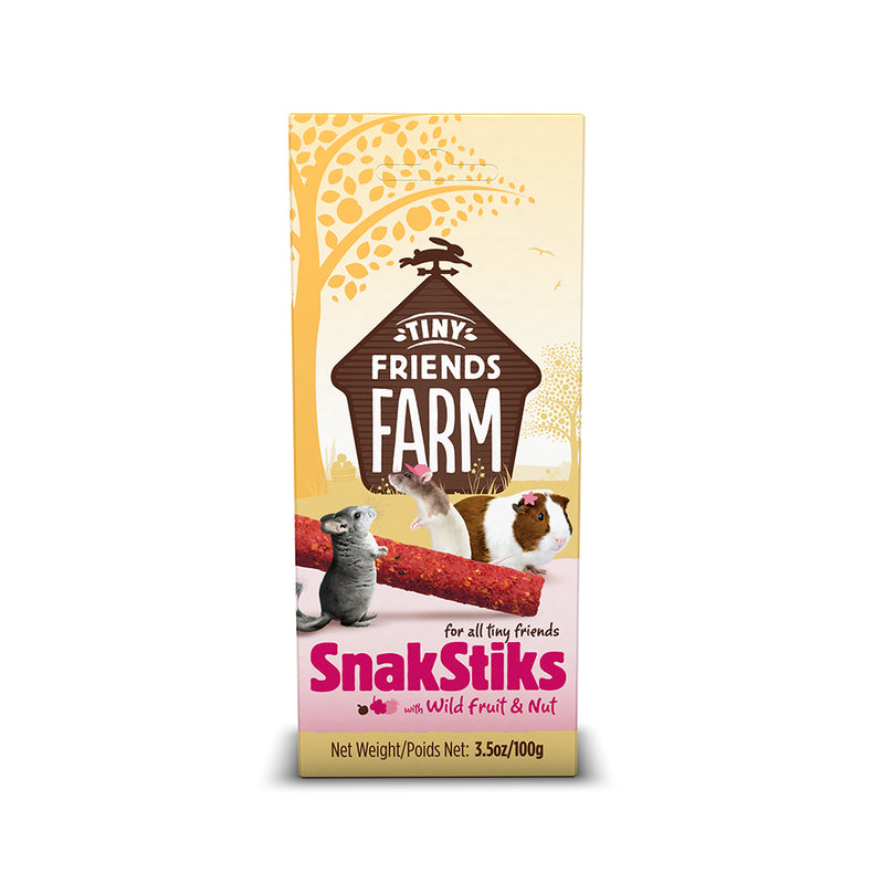 Supreme Tiny Friends Farm SnakStiks with Wild Fruit & Nut 100g