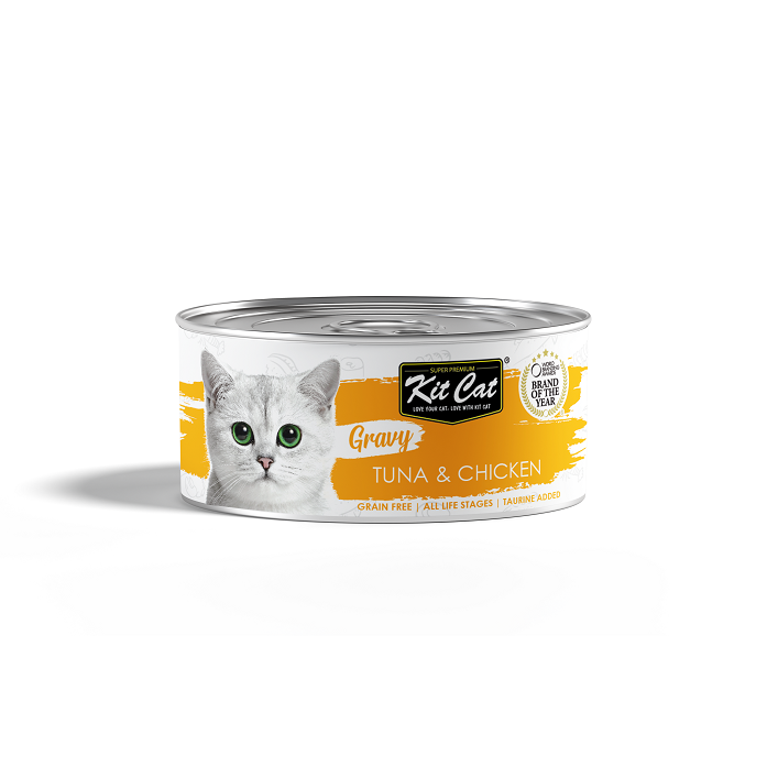 KitCat Gravy Tuna & Chicken 70g