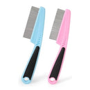Taotaopets Pet Flea Comb - Plastic with Stainless Pins S