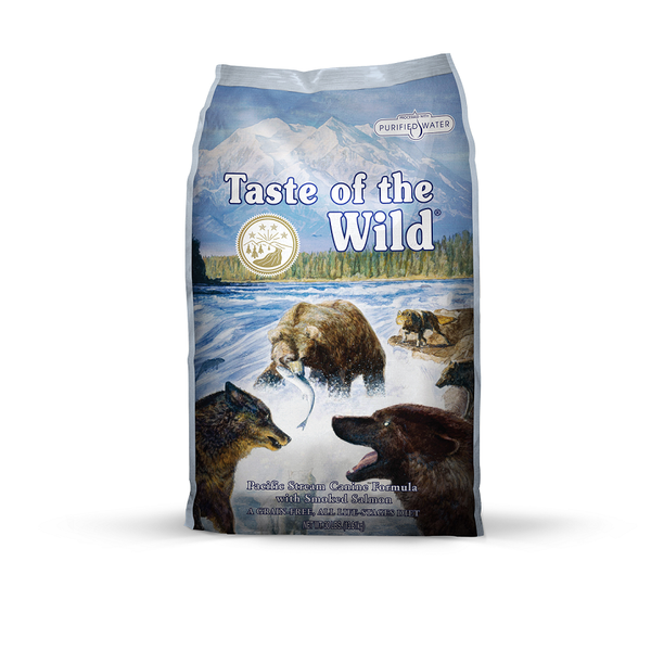 Taste of the Wild Canine Adult Grain-Free Pacific Stream with Smoked Salmon 12.2kg