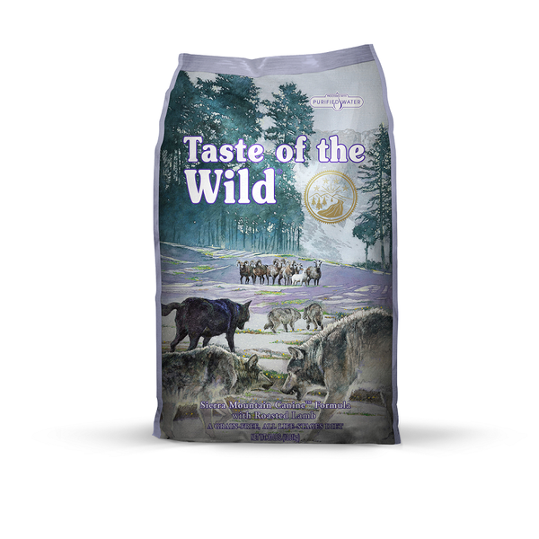 Taste of the Wild Canine Adult Grain-Free Sierra Mountain with Roasted Lamb 12.2kg