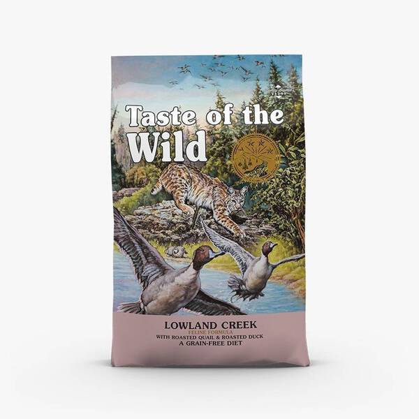 Taste of the Wild Feline All Life Stages Grain-Free Lowland Creek with Roasted Quail & Roasted Duck 6.6kg