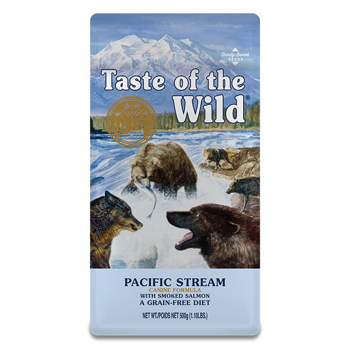 Taste of the Wild Canine Adult Grain-Free Pacific Stream with Smoked Salmon 500g