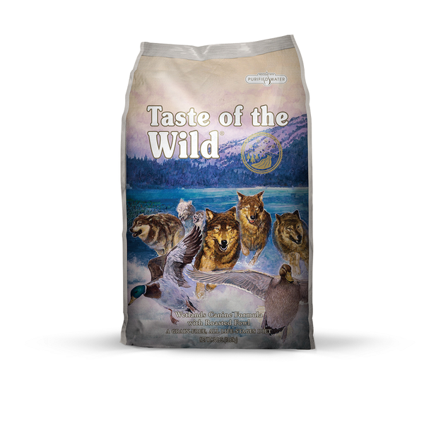 Taste of the Wild Canine Adult Grain-Free Wetlands with Roasted Fowl 12.2kg