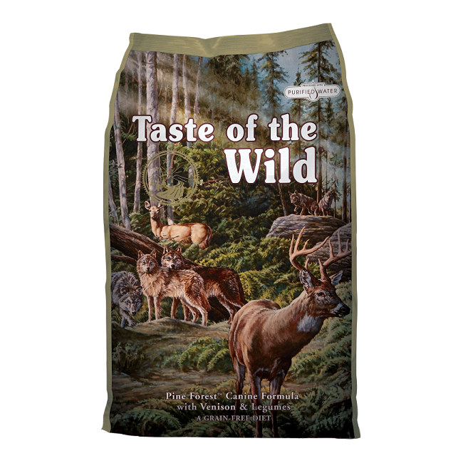 Taste of the Wild Canine Grain-Free Pine Forest with Venison & Legumes 12.2kg