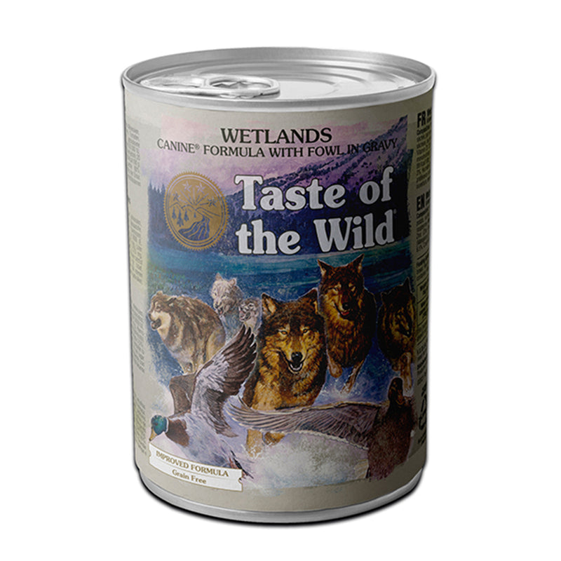 Taste of the Wild Canine Wetlands with Fowl in Gravy 390g