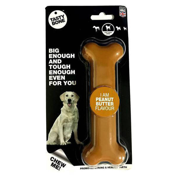 Tasty Bone Nylon Bone Peanut Butter L