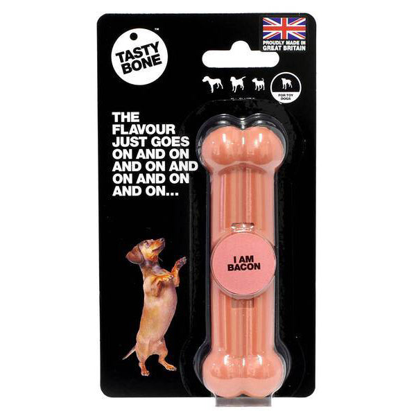 Tasty Bone Nylon Bone Bacon Toy