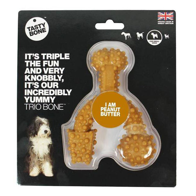Tasty Bone Trio Bone Peanut Butter S