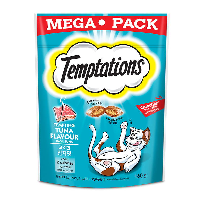 Temptations Cat Tempting Tuna Flavour 160g