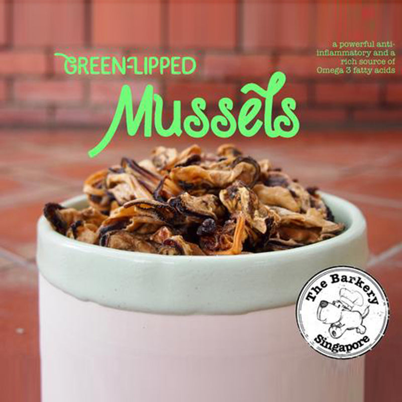 The Barkery Green Lipped Mussels 50g