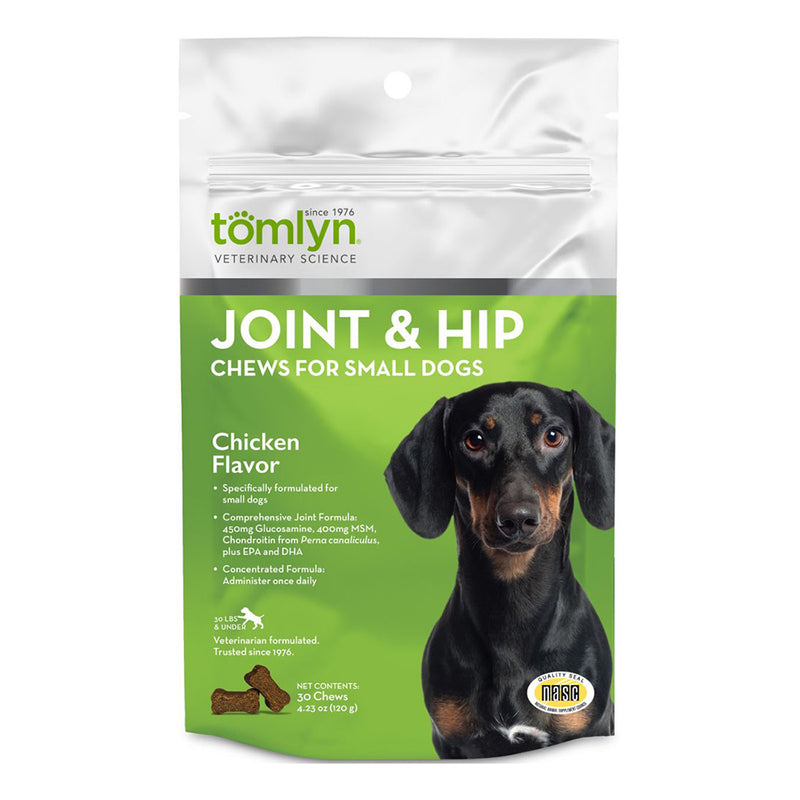 Tomlyn Joint & Hip Chicken Flavor For Small Dogs 30cts