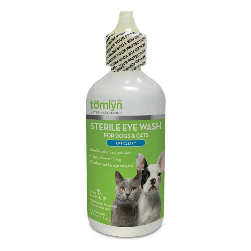 Tomlyn Sterile Eye Wash Opticlear for Dogs & Cats 4oz