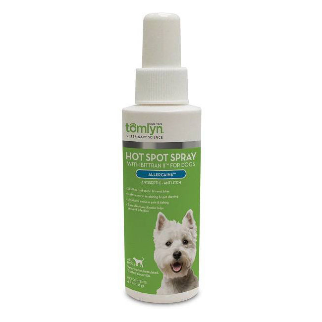 Tomlyn Hot Spot Spray Allercaine for Dogs 4oz