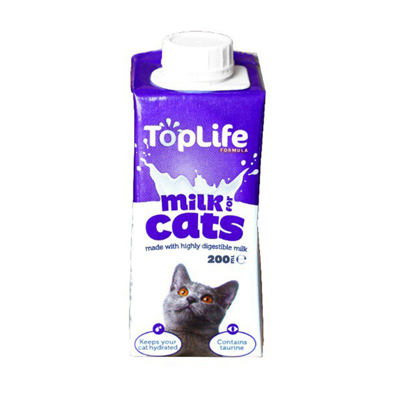 Top Life - Cow Milk For Cats 200ml