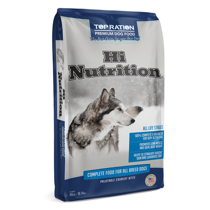 Top Ration Dog Hi Nutrition 18.14kg