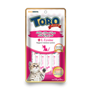 Toro Cat Treat Plus White Meat Tuna with King Crab & L-Lysine to Support Immune System 75g (15g x 5pcs)