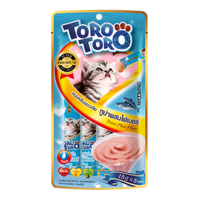 Toro Cat Treat Lickable Tuna Plus Fiber 75g (15g x 5pcs)