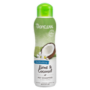 Tropiclean DeShedding Lime & Coconut Pet Shampoo 12oz