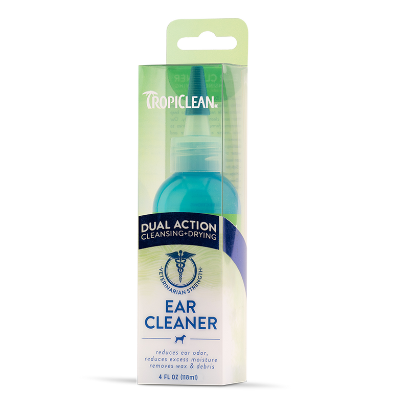 Tropiclean Dual Action Ear Cleaner for Pets 4oz