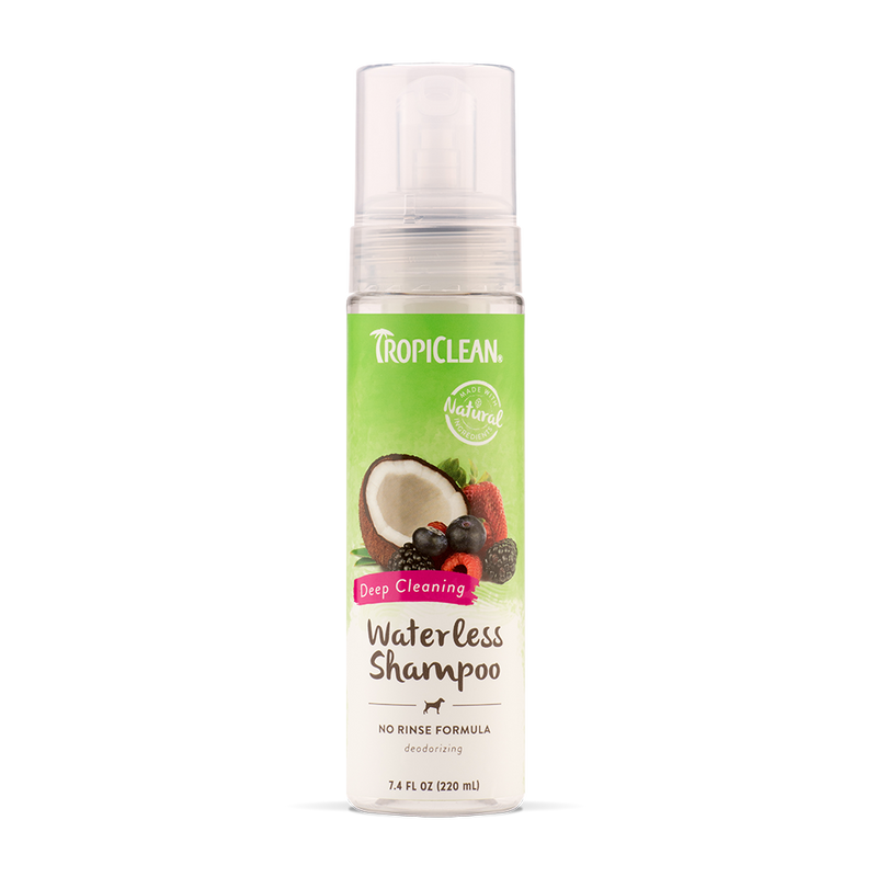 Tropiclean Waterless Shampoo Deep Cleaning 7.4oz