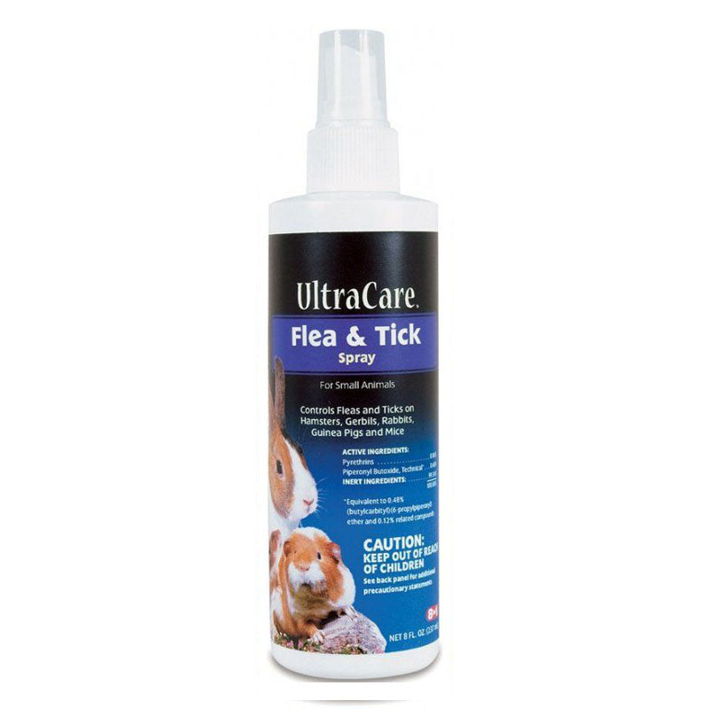 8 in 1 UltraCare Flea and Tick Spray for Small Animal 8oz