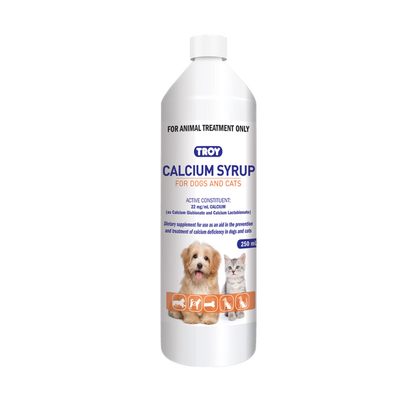 Troy Calcium Syrup For Dogs and Cats 250ml