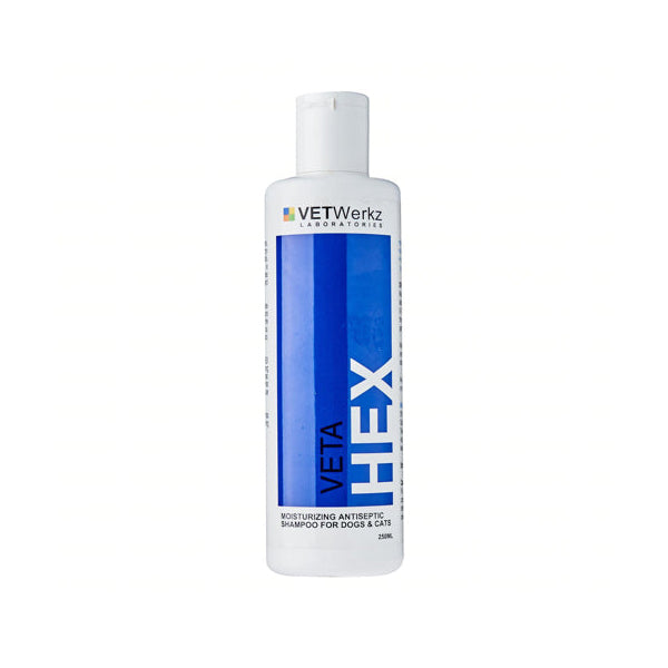 Vetwerkz Vetahex Moisturizing Antiseptic Shampoo 500ml