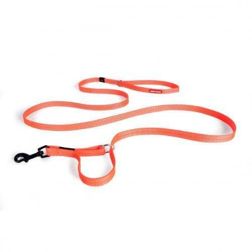 EzyDog Vario 4 Lite Multi Function Leash Orange