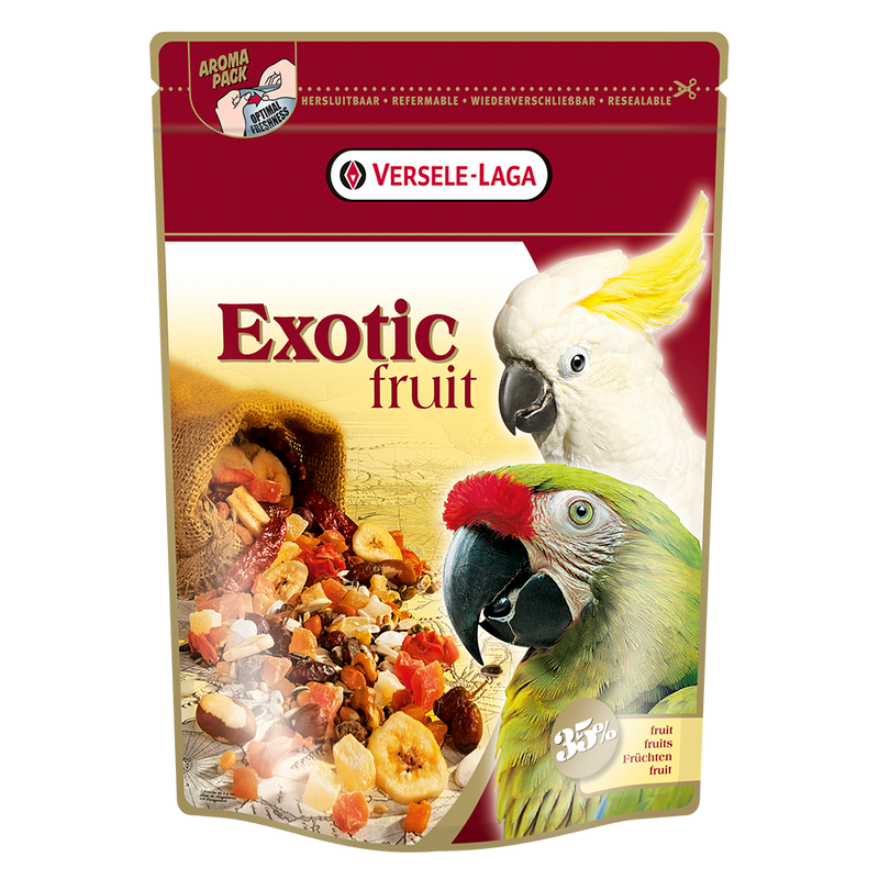 Versele-Laga Exotic Fruit Mix for Parrots 600g