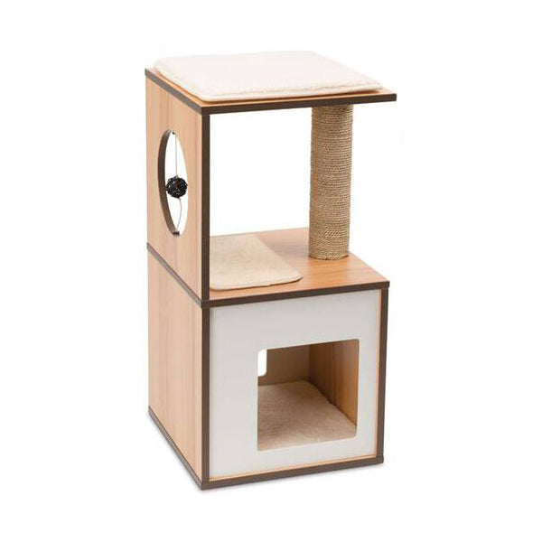 Vesper Cat Furniture V-Box Walnut S