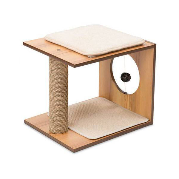 Vesper Cat Furniture V-Stool Walnut