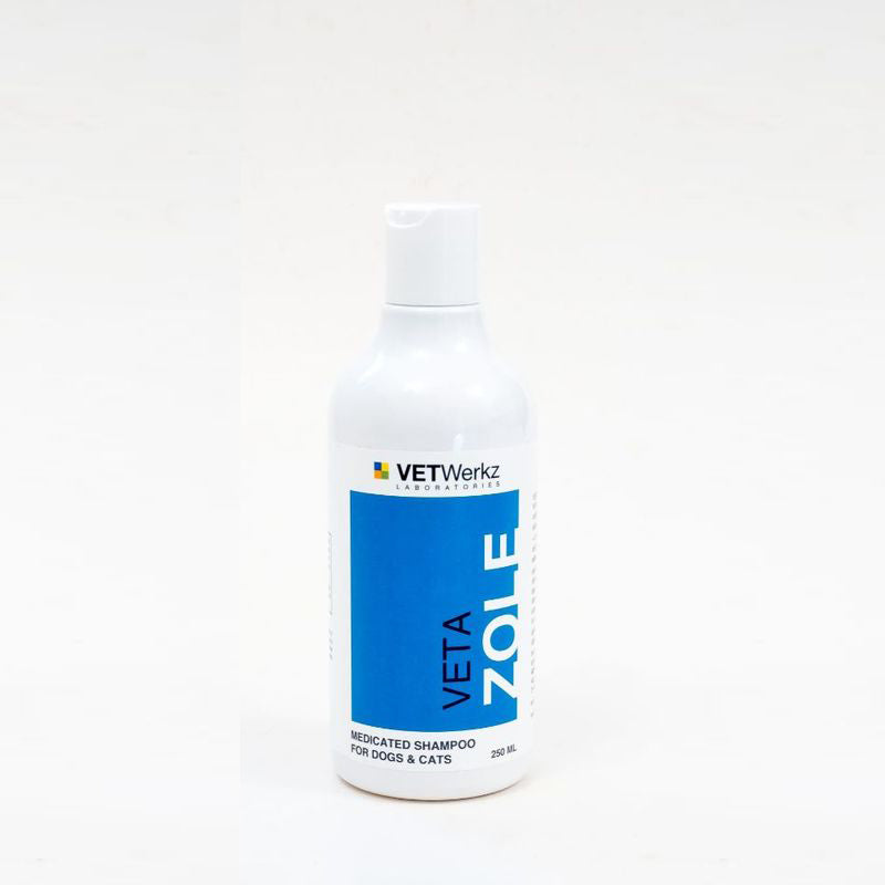 VetWerkz VetaZole Medicated Shampoo for Dogs & Cats 250ml