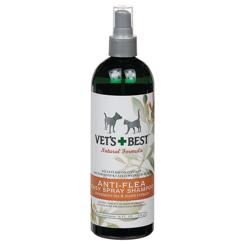 Vet's Best Anti-Flea Easy Spray Shampoo 470ml