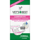 Vet's Best Comfort-Fit Disposable Diapers S