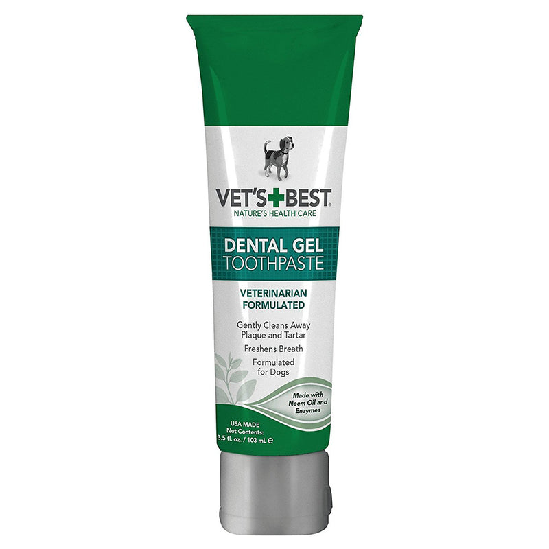 Vet's Best Dental Gel Toothpaste For Dogs 3.5oz
