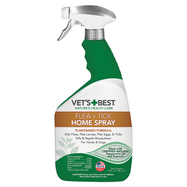 Vet s Best Flea Tick Home Spray for Dogs 945ml