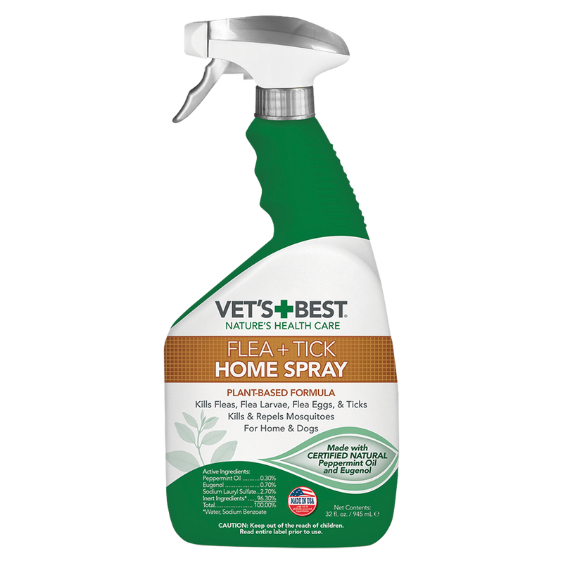 Vet's Best Flea + Tick Home Spray for Dogs 945ml
