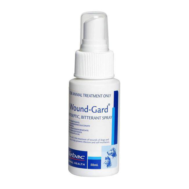 Virbac Wound-Gard Antiseptic, Bitterant Spray 50ml