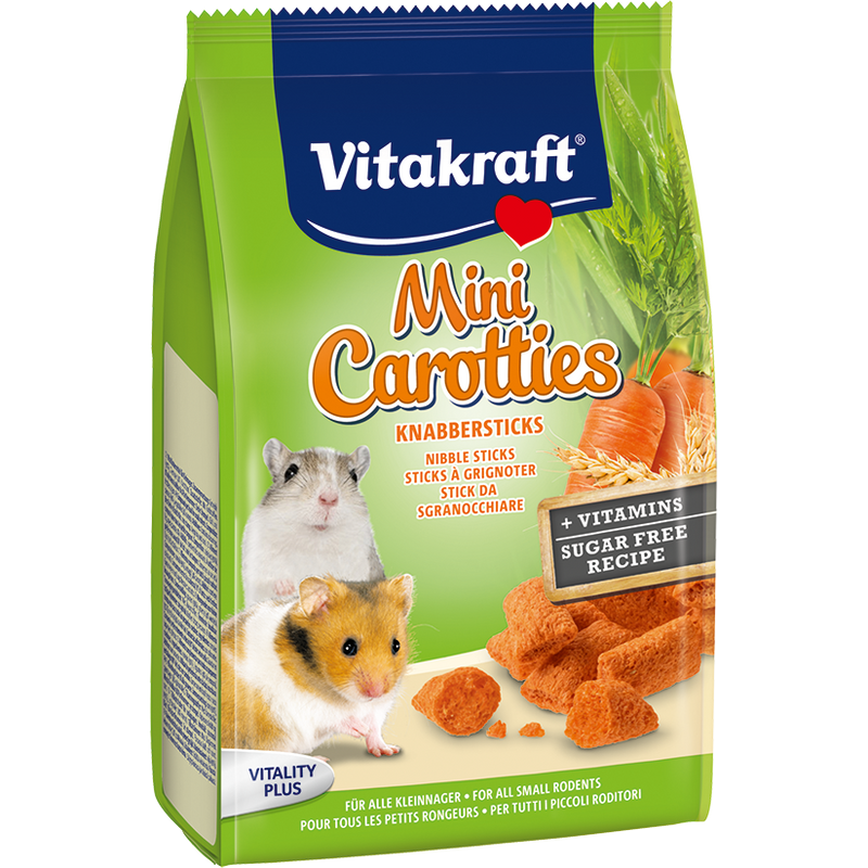 Vitakraft Carotties Mini for Hamsters 50g